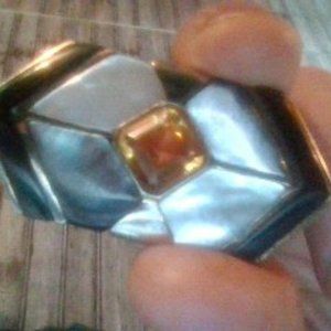 kai yin lo RARE kylo brooch pin mabe citrine onyx
